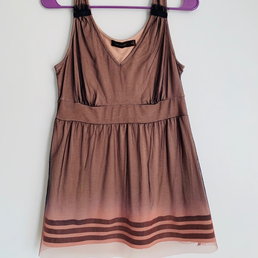 THE LIMITED BABYDOLL SLEEVELESS TOP